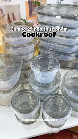 Combo 29 hộp đựng thực phẩm nhiều size khác nhau, tiện lắm nè mí mom ui😆😆 #cookroof #hopdungthucpham #hopdungthucphamtulanh #dogiadung #dogiadungtienich #xuhuong #review #unbox #chitunbox  
