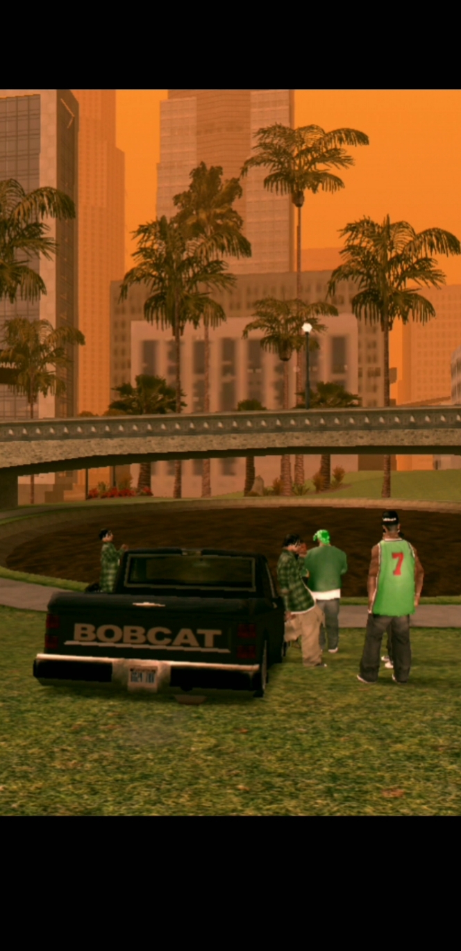 meluangkan waktu di los santos bersama grove street #gta #fyp #gtasanandreas #cinematic #nostalgia #vibes #ps2 