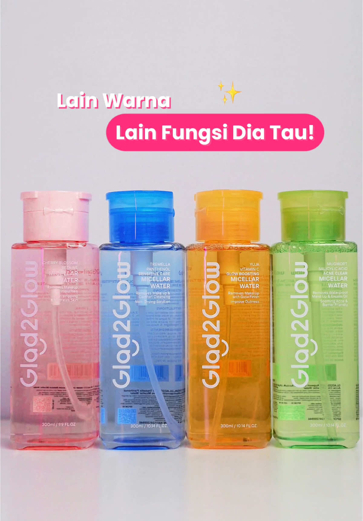 ❗️G2G RAMADAN SALE❗️ Ramadan datang lagi!!😍 pastikan Ramadan kali ni kulit sentiasa berseri! Dengan Glad2Glow Micellar Water, segala kotoran & make up boleh hilang dengan mudah tau✨ bila kulit dah bersih & segar baru lah boleh beribadah dengan tenang💗 Join LIVE GLAD2GLOW sekarang! #gladtoglowmalaysia #g2g #myskincare #skincareroutine #skincareMalaysia #trending #fyp #fypage #fyppppppp 