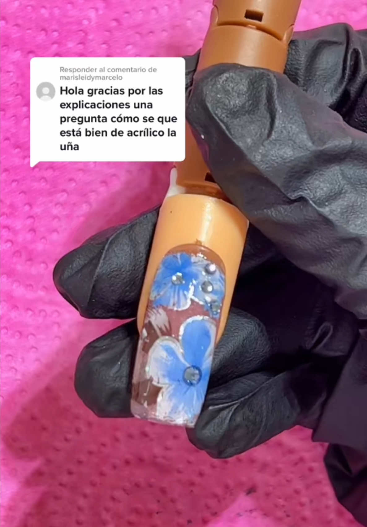 #Recuerdos eres principiante en uñas? Te muestro partes de la uñas acrílicas que debemos considerar para saber si la aplicación fue correcta y darnos  una idea del grosor debemos considerar en la uña acrílica  #principiantesenuñas #tutorialuñas #uñasacrilicas #cursosdeuñas #manicuristas #nailsartvideos #nails 