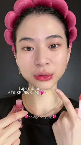 Color Changing lippie!🎀💋 #LiptintViral #LipGloss #Pinkflash #Viral 