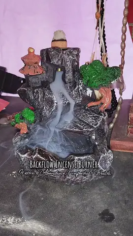 Resin backflow incense burner. exquisite shape as art.#incense #incenseburner #incenseholder #burner #backflowincense #luckycharm #fyp #fyppppppppppppppppppppppp 
