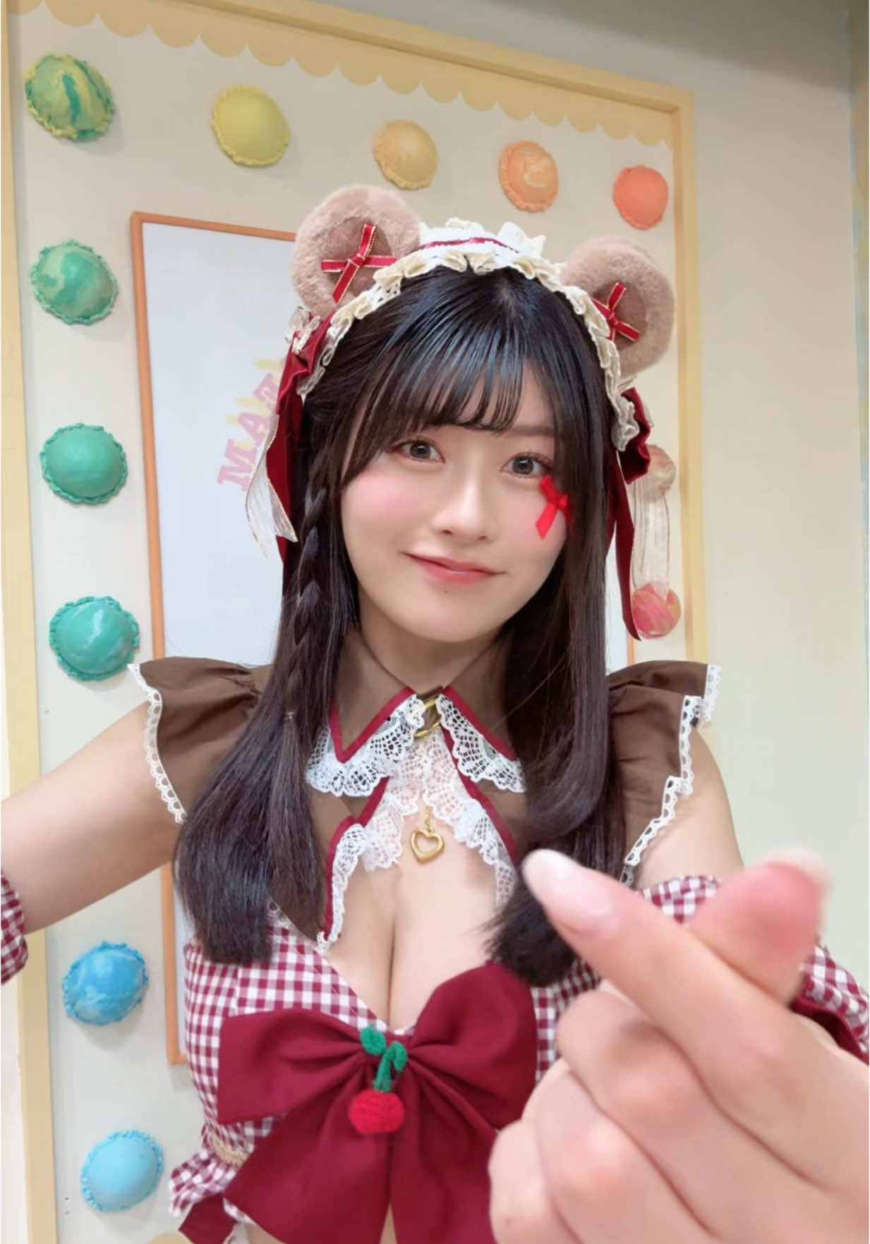 挙動不審くまちゃん🧸😄 #おすすめにのりたい #コスプレ #ちとせよしの 