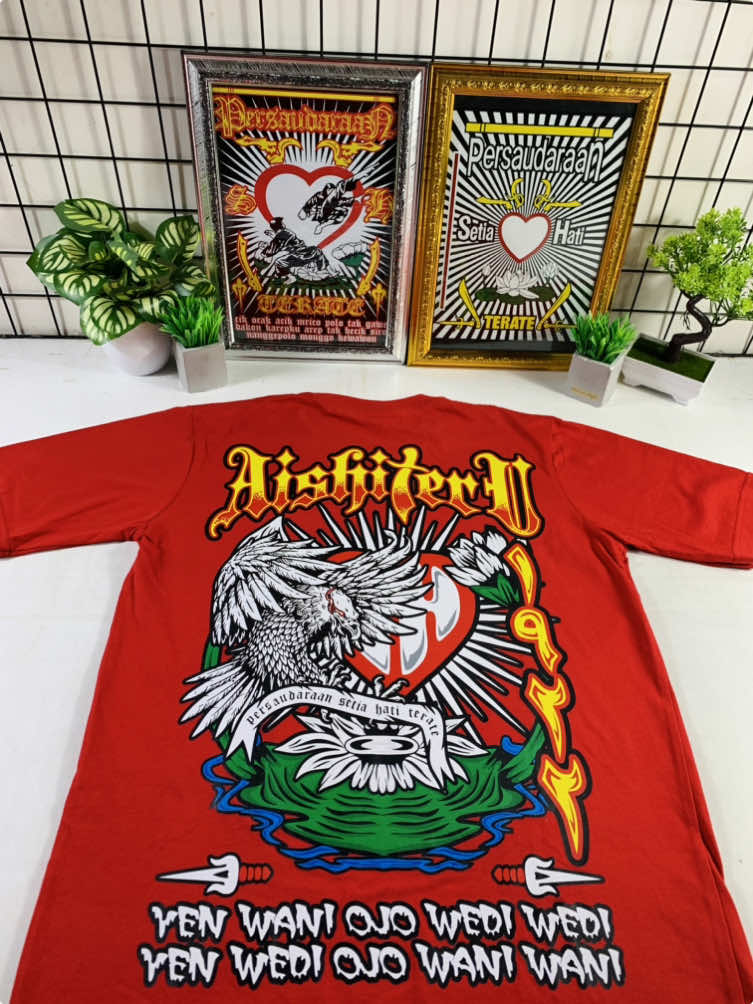 Ready stock kaos Aishiteru Vol 4 nieh‼️🦅 #psht #pshtpusatmadiun #pshtindonesia22 #psht1922 #shterate #terate #pshtjaya 