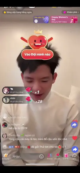 Live trưa này của cậu nè. Live hôm qua tui còn chưa edit nữa 🥲#trongduong #phantrongduong33 #xuhuong 