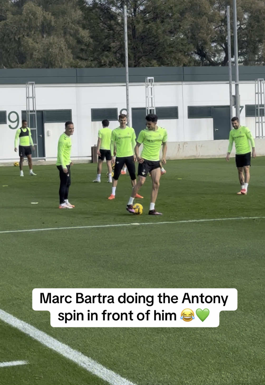 #Antony loved it 😂 #LALIGAExperience #laliga #futbol #football 
