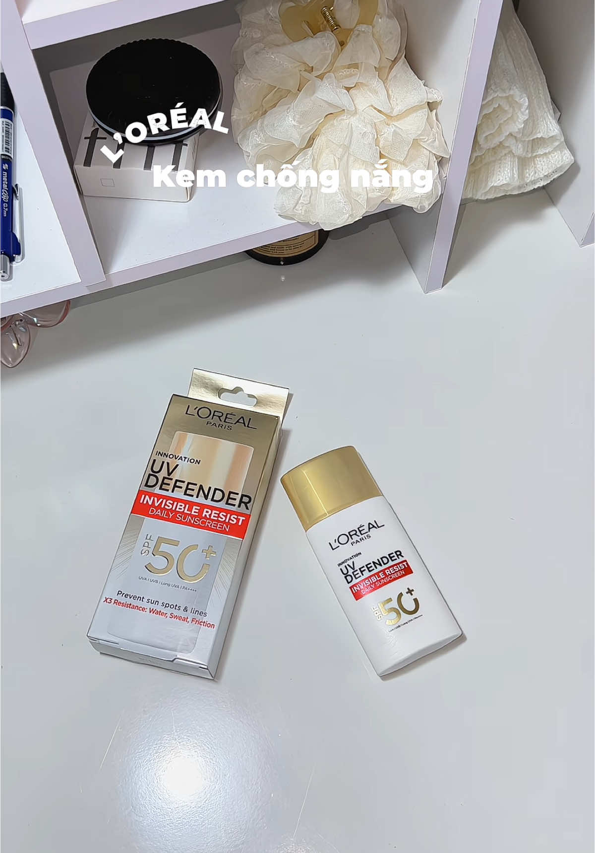 Kcn L’Oréal Paris mẫu mới xịn xò lắm nha #xh #xuhướng #xuhuongvideotiktok #viral #review #unboxingvideo #fypシ゚ #kemchongnang #lorealparis #lorealparisvn 