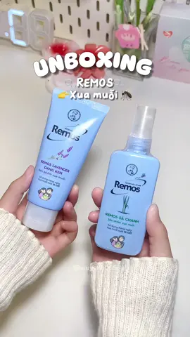 Kem, xịt xua muỗi và côn trùng đến từ nhà REMOS✨#Remos #unboxing #suckhoesacdep #xh #fyp #reviewcungtiktok 