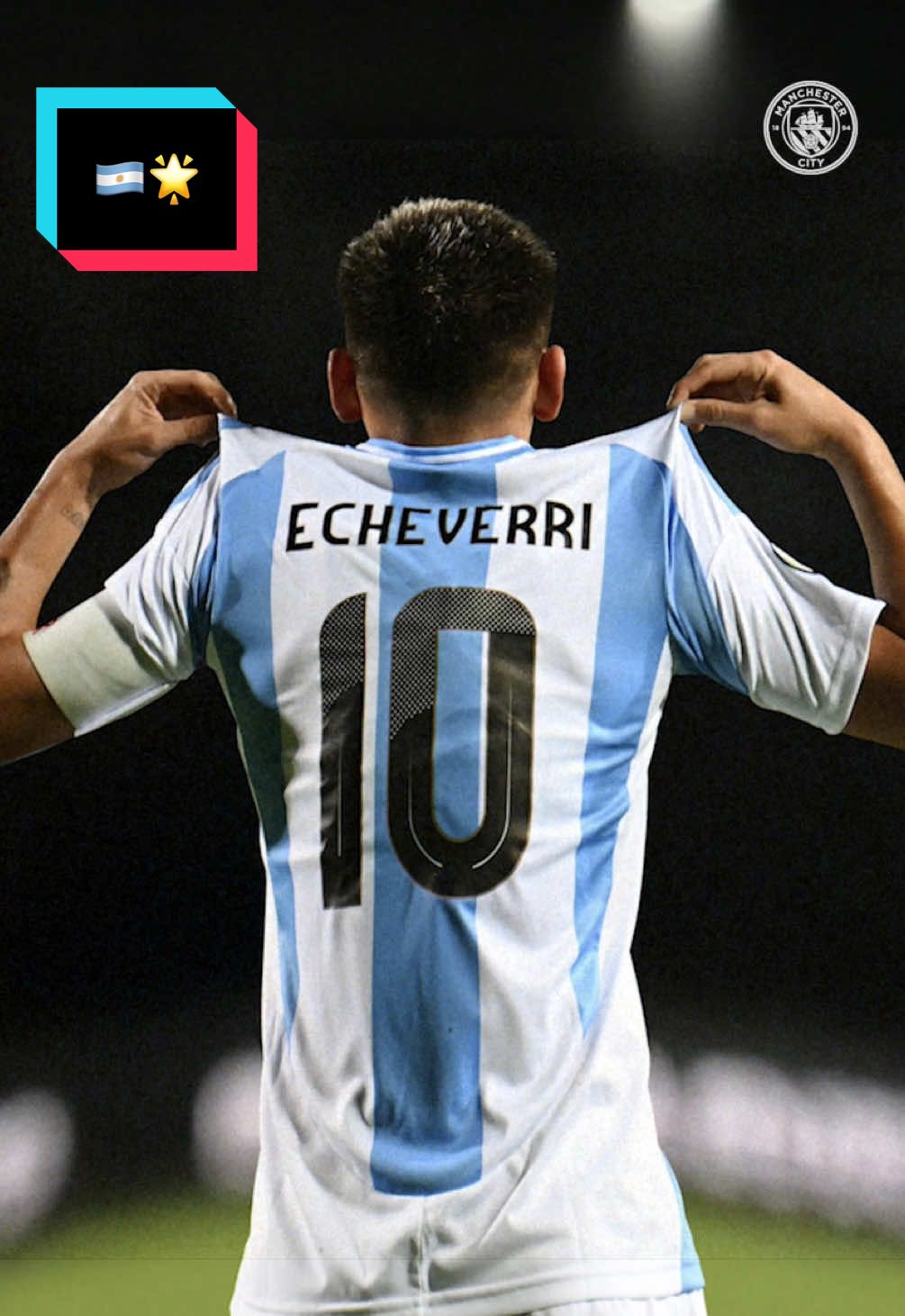 El Diablito in action 🇦🇷🌟 #ClaudioEcheverri #ManCity #Argentina #Football  