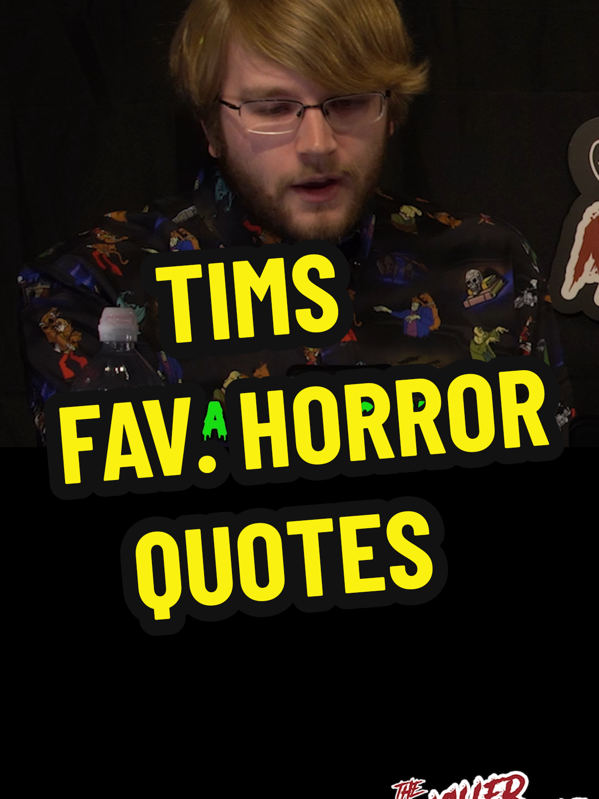 Tim's list of his favorite horror quotes. Let us know your favorite horror quotes and why you like them! a few comments will be featured in a future episode! Also make sure your Subscribed to our YouTube Channel to be entered into our giveaway! Once we hit 50 subs, we are giving away some awesome horror collectibles! #filming #filmreviews #moviereviews #goth #emo #nerds #jokes #clips #podcastclips #horror #horrorpodcast #giveaways #giveaway #giveawayalert 