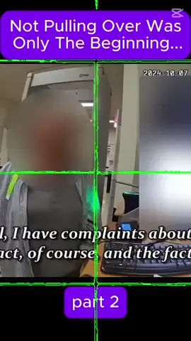 Not Pulling Over Was Only The Beginning... #cops #copsoftiktok #copstiktok #police #policeofficer 