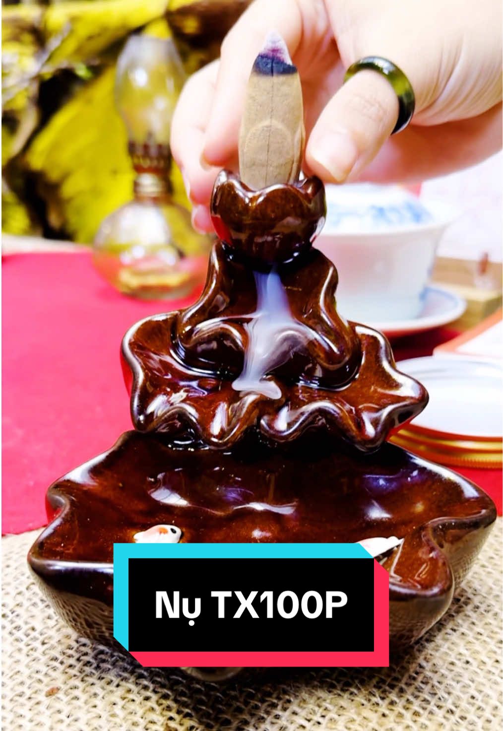 Hộp 100 viên #xuonghuongsachtannguyen #ocop #hangviet #nhangsach #nhangthom #nongsan #nutramhuong #xongtramhuong 