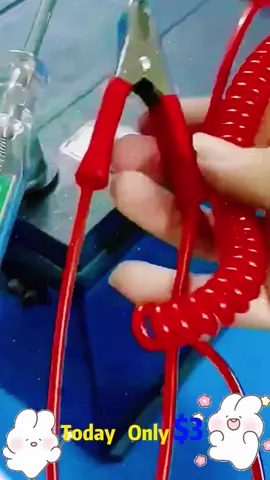 Heavy Duty 5-90V Digital LED Circuit Tester, Auto Bidirectional Light Tester, Electrical Voltage Tester with Extended Spring Wire