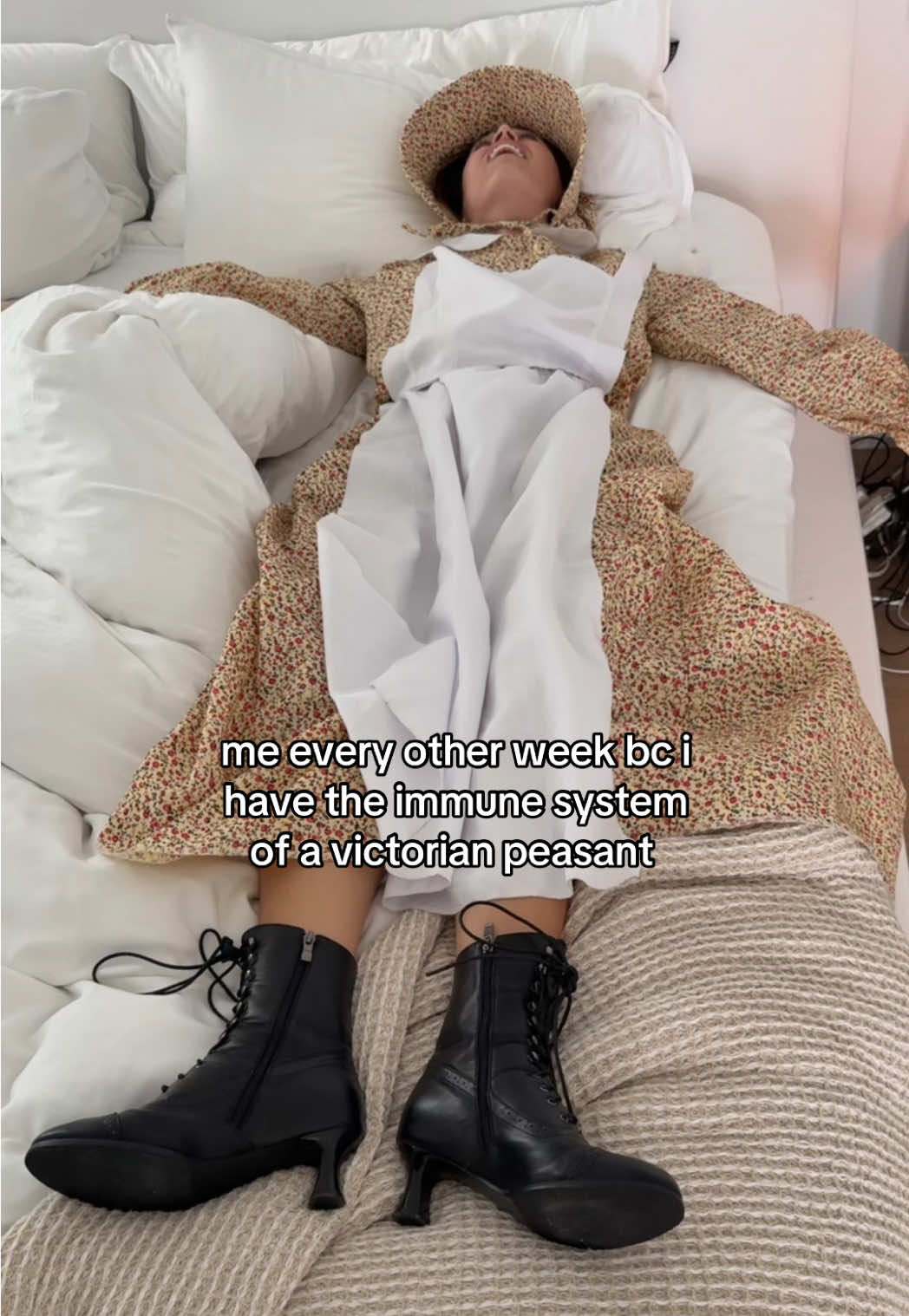 I would have never survived the Victorian era #relatable 