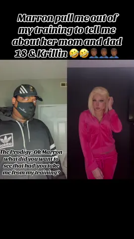 #duet with @Jane_SG66 Marron! Your mom and dad is doing ok! It’s not like they was fighting! You pull me from my training for this?!? Lmao! Kids! 🤣🤣🤣🤦🏾‍♂️🤦🏾‍♂️ #dragonballcommunity #dragonballsuperoc #tournamentofpower #krillinx18 #krillinand18 #theprodigyoccosplay #android18cosplay #marron #mortalkombatoccosplay #foryou #foryoupage 