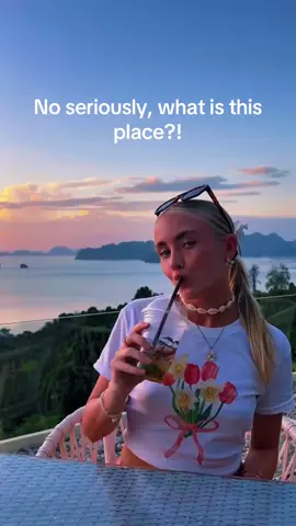 @Khaothong Hill🌅🌈 unbelievable #thailand #travel #traveltiktok #southeastasia #krabi #views #scenery 