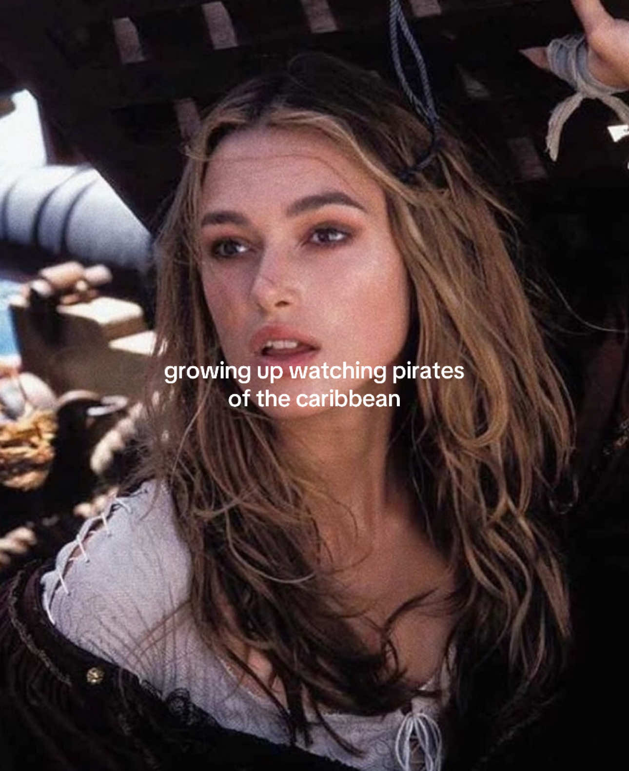 #piratesofthecaribbean #jacksparrow #willturner #elizabethswann #captain #childhood #nostalgia #sea #pirates #johnnydepp #orlandobloom #keiraknightley #moodboard #pinterest #relatable #adventure #fy #fyp #viral #foryoupage 