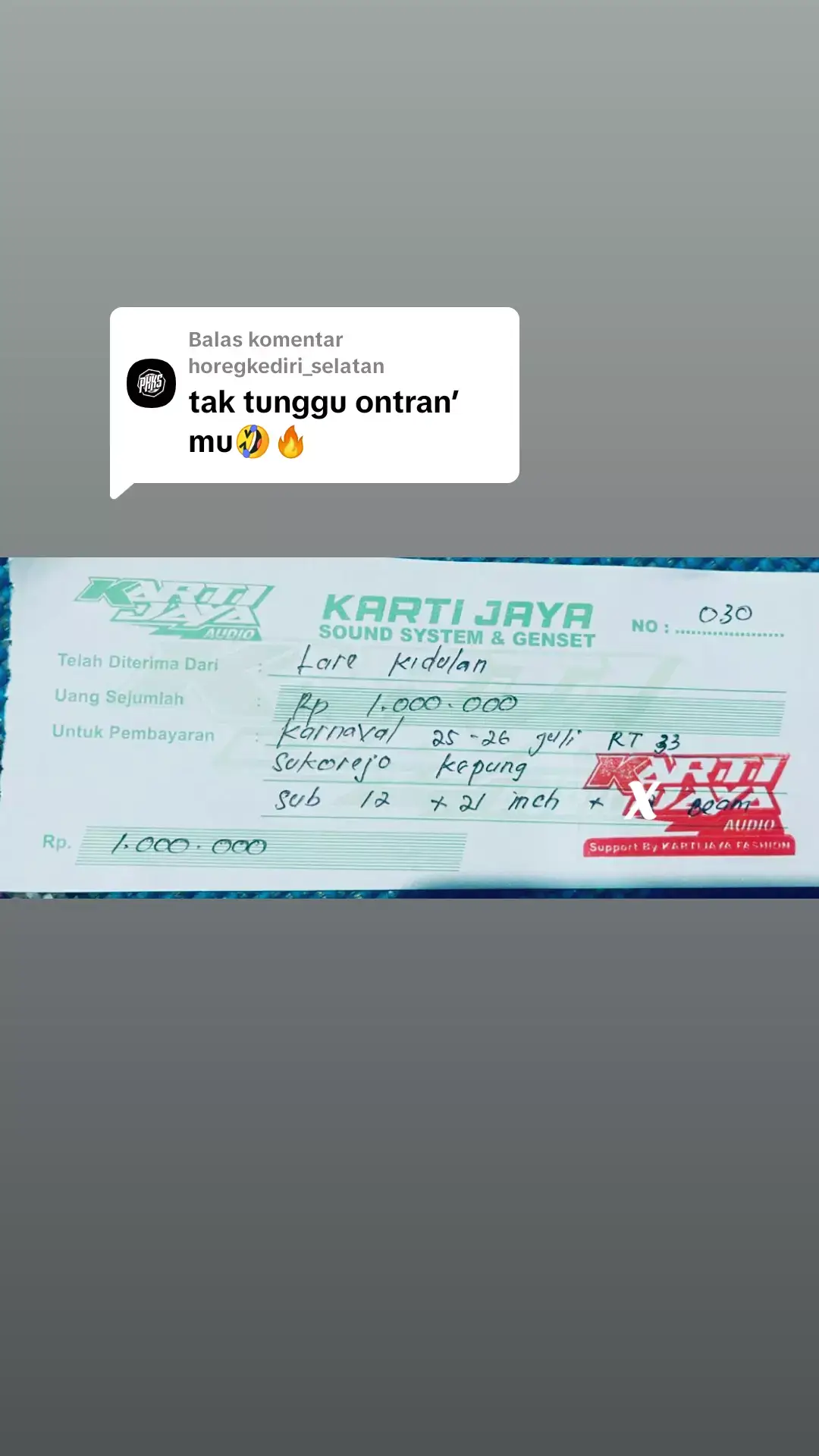 Membalas @horegkediri_selatan ontran²😂#kepungcomeback #larekidulansukorejo #teamkawulamudaerte33 #karnavalkepungkediri #kediritimurpemburuhoreg #pyppppppppppppppppppppppp #pemburuhoregkepung #pyp #kartijayaaudio @KARTI JAYA AUDIO 