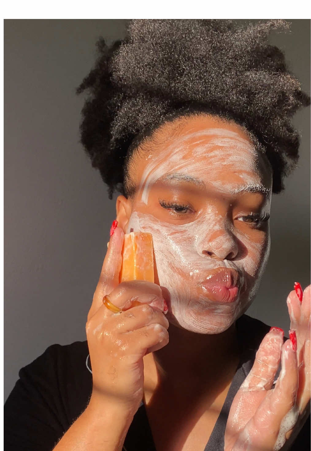 Kojic acid is the goat.. got it from @Era of nature  #kojicacidsoap #kojicacid #darkspot #hyperpigmentation #skincare