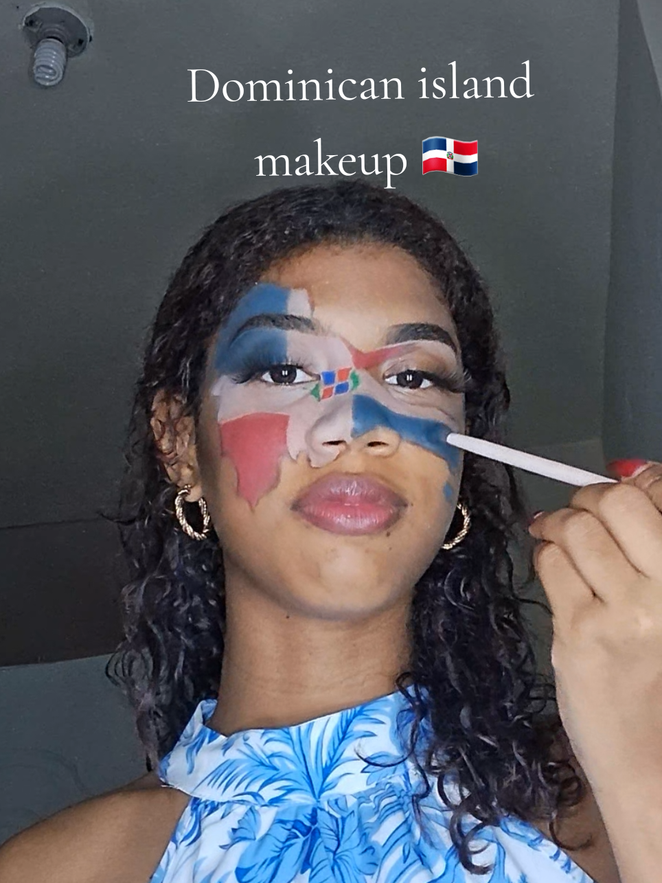 El que no nació siendo dominicano que vuelva y nazca 🇩🇴🫶🏾 #fyp #27defebrero #paratii  #dominicanindependenceday #fypage #dominicano #makeup  #viralvideo #maquillajeartistico 