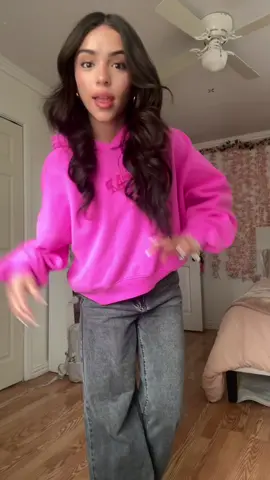 i just love this pink #outfit #fyp #gap #hoodie #song 