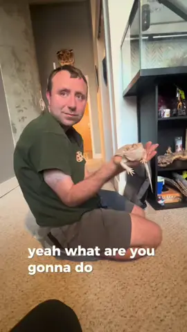Max, autistic savant, meets reptiles for the first time 🦎😅