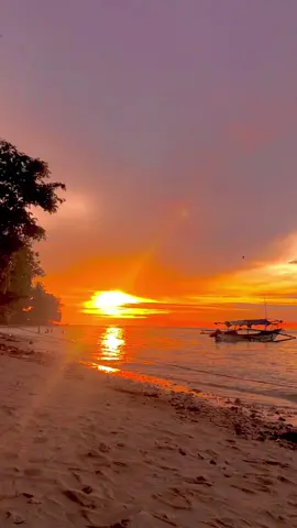 #senja #sunset #pantai #fyp 