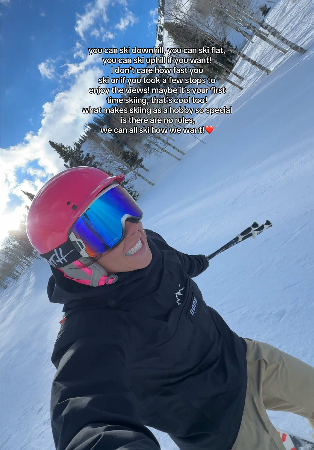 ahh I love skiing with my friends🥸 #run #runner