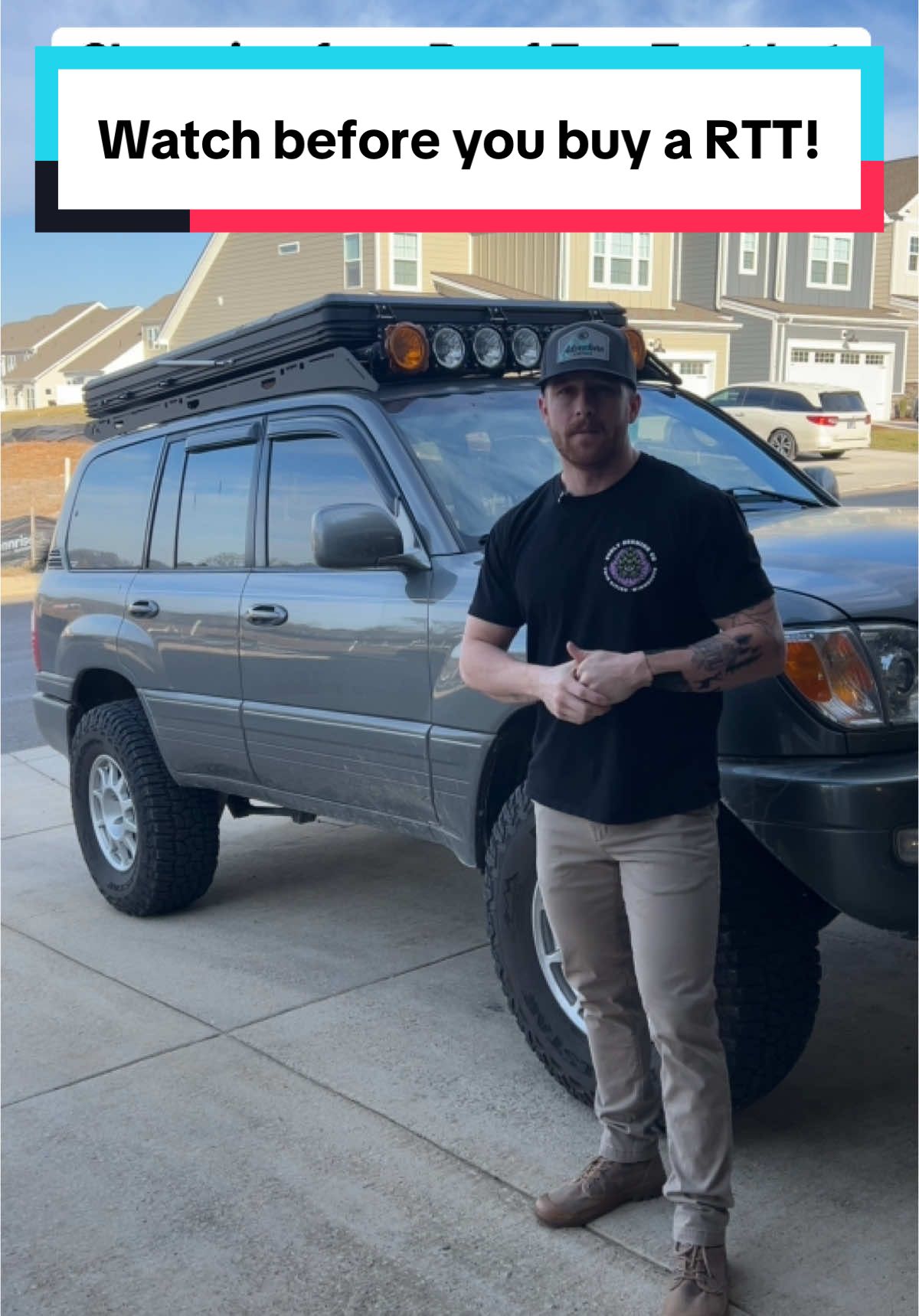 Yes, this is opinion based… Here’s some advice on buying a roof top tent that I’ve learned from owning several of them. #cartok #builtdifferentgarage #lexus #lx470 #rooftoptent #rtt #camping #overland #toyota #landcruiser #overlander #camp #overlanding #tent 