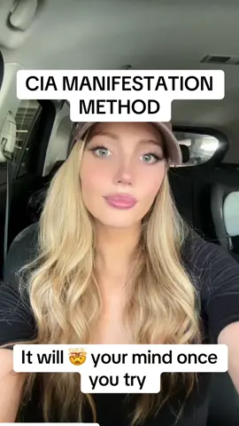 #creatorsearchinsights CIA MANIFESTATION METHOD 🤯 #manifesting #manifestation #manifest #manifestingmethods #lawofassumption #lawofattraction 