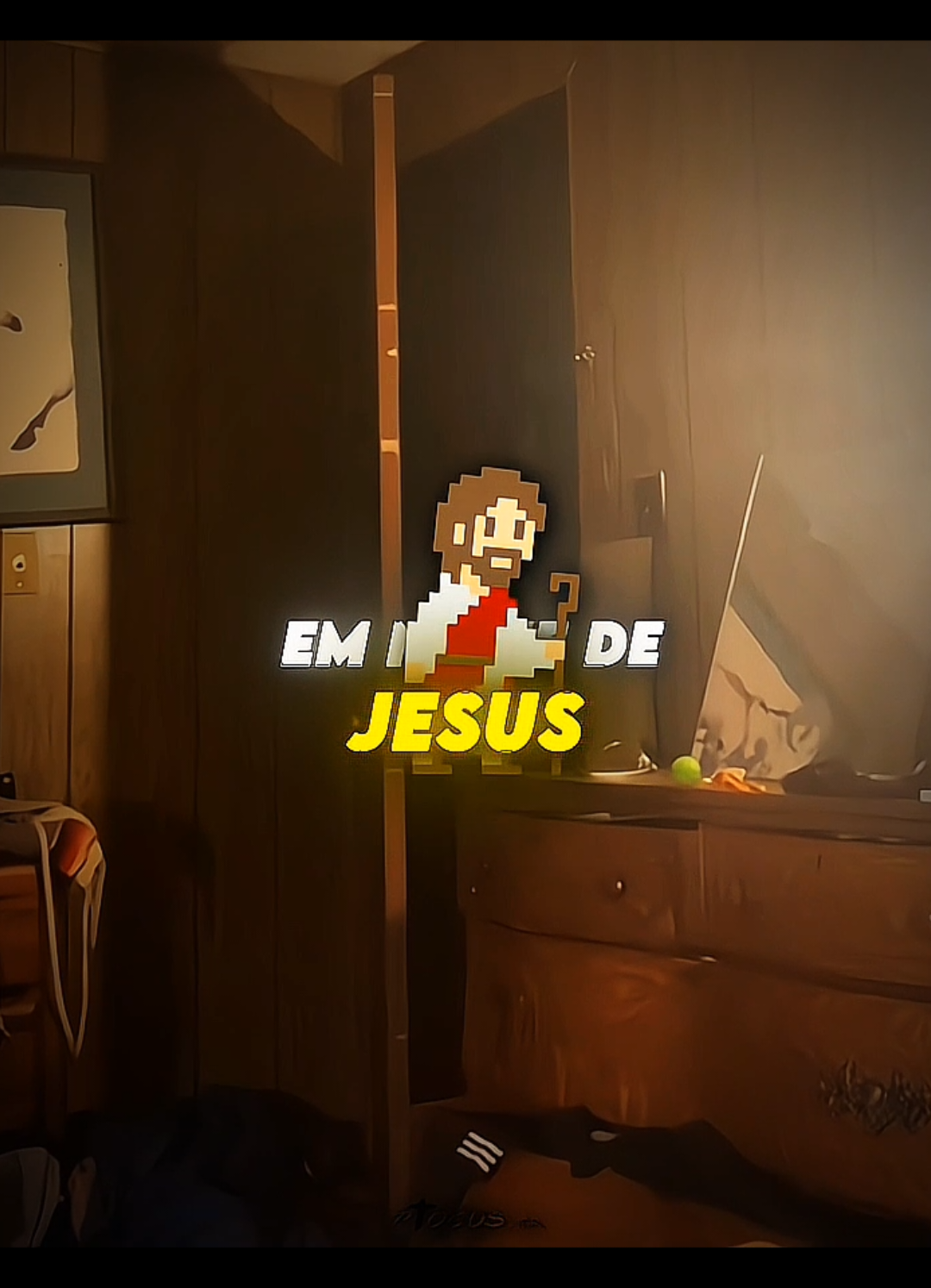 Esse nome tem poder 🤫  #jesusedit #praisethelord #repent #christ #edit #fyp 