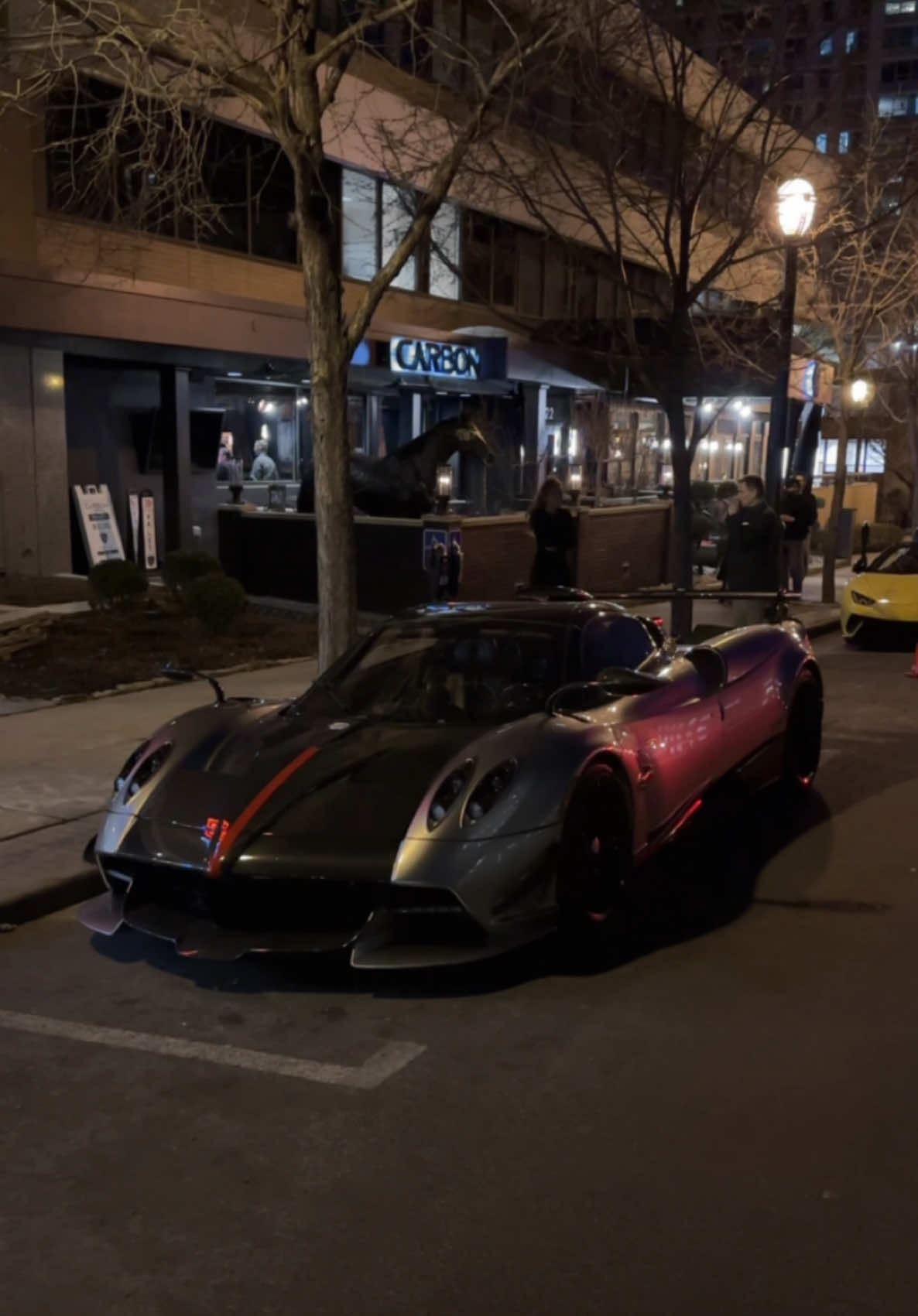 Street parked Pagani 😍 | #pagani #huayra #hypercar #supercars #carsoftiktok #cartok #carhub #fyp 