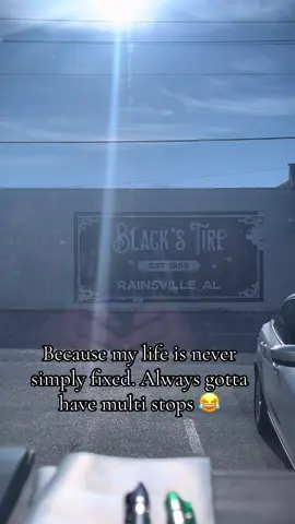 Got the wheel bearing fixed this morning. Now a clicking when you back up. Please stop now car gods, I’ve had enough 😂😭 #carproblems #backagain #realisticmomlife #roadto10k 