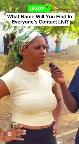 What Name Is Common In Everyone’s Contact List??📱 #fyp #foryou #fpy #common #name #legon #taylorroams 