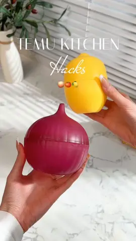Storage with a fun twist! These fruit and veggie-shaped containers keep snacks fresh while looking adorable. 🍎🥑 🔍 Find it at https://temu.to/m/u4ctqp45a6x or with this code dwc8278. #Temu #TemuFinds #KitchenFun