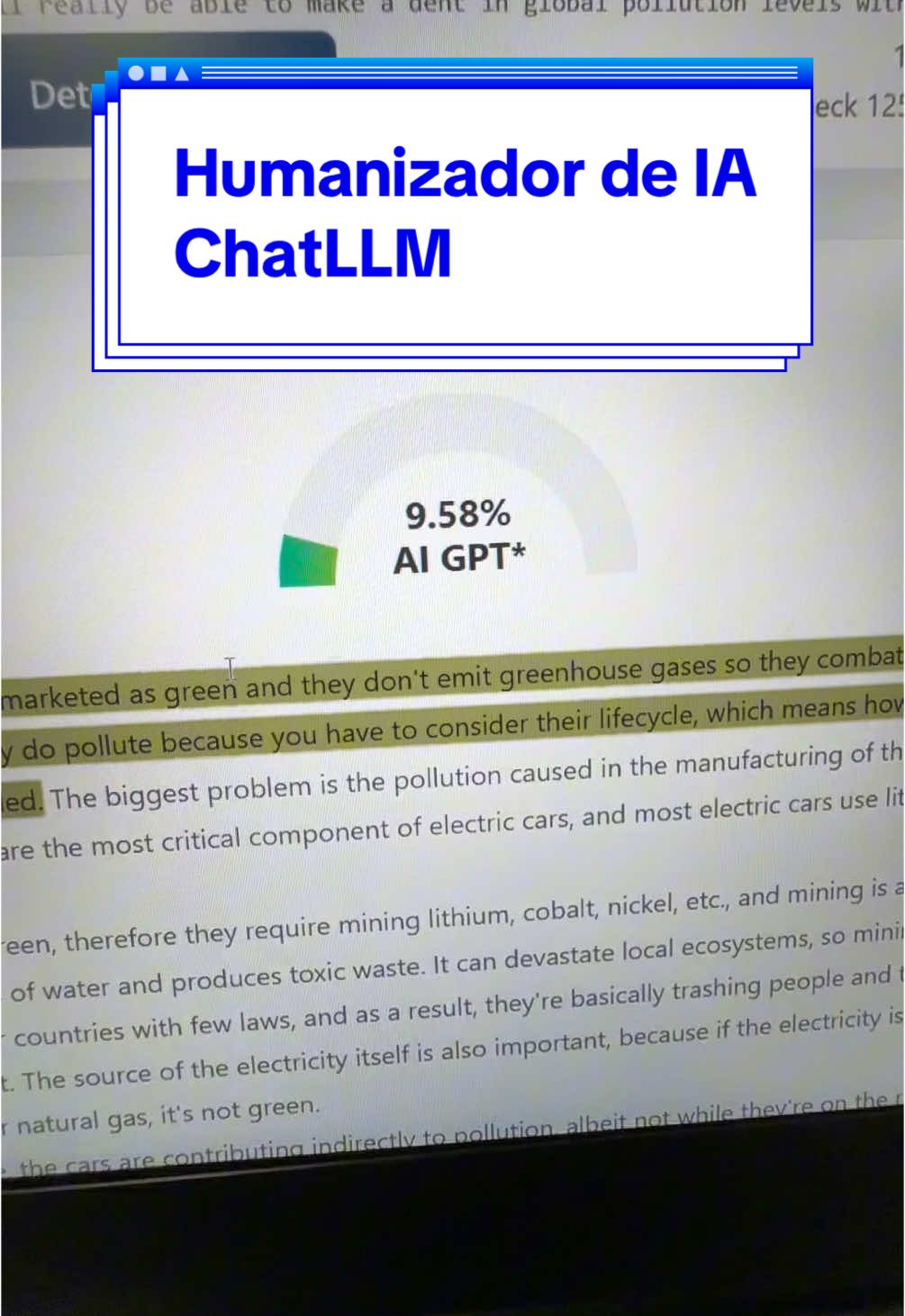 Chat de IA con humanizador integrado Chatllm.abacus.ai Mejor humanizador IA Humanizador IA #chatllm #ia #ai #chatgpt #claude #gemini #deepseek
