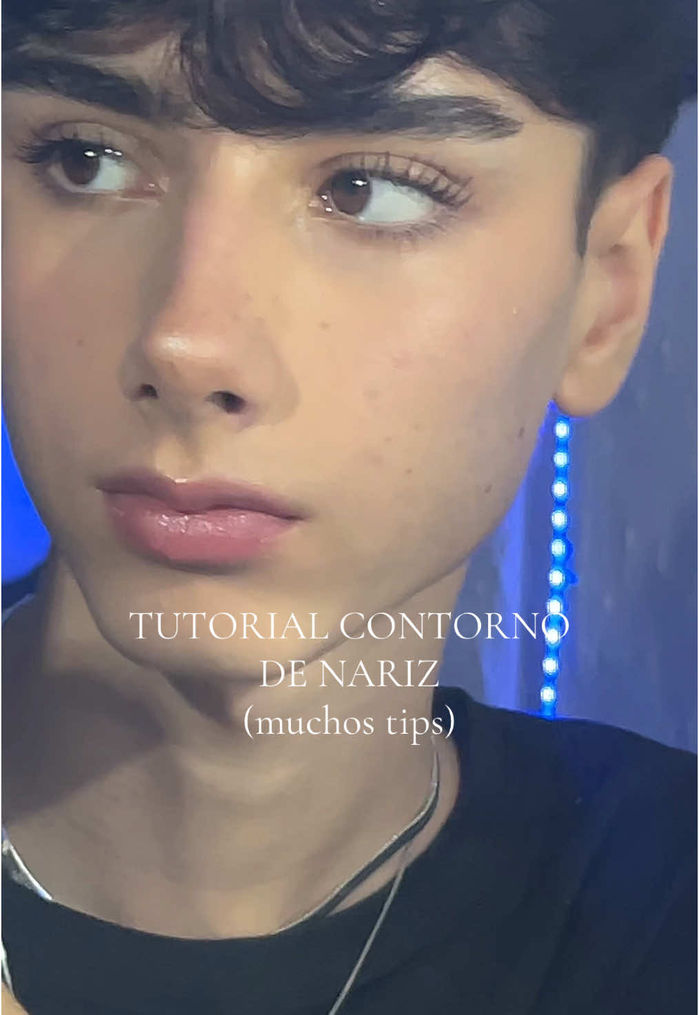tutorial contorno de nariz 🤍 #makeuptutorial #tutorial #maquillaje #contorno 