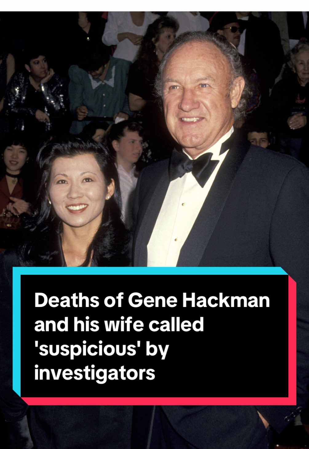 Legendary actor Gene Hackman and his wife had been dead for “quite a while” before their bodies were found in separate rooms of their New Mexico home, as authorities on Thursday called their deaths “suspicious.” Hackman, 95, and Betsy Arakawa, 64, were found at their Santa Fe home on Wednesday, alongside their dog. An investigation is underway into the circumstances surrounding the deaths. A search warrant says the deaths are “suspicious enough in nature to require a thorough search and investigation.” This is a developing story. #news  #genehackman 