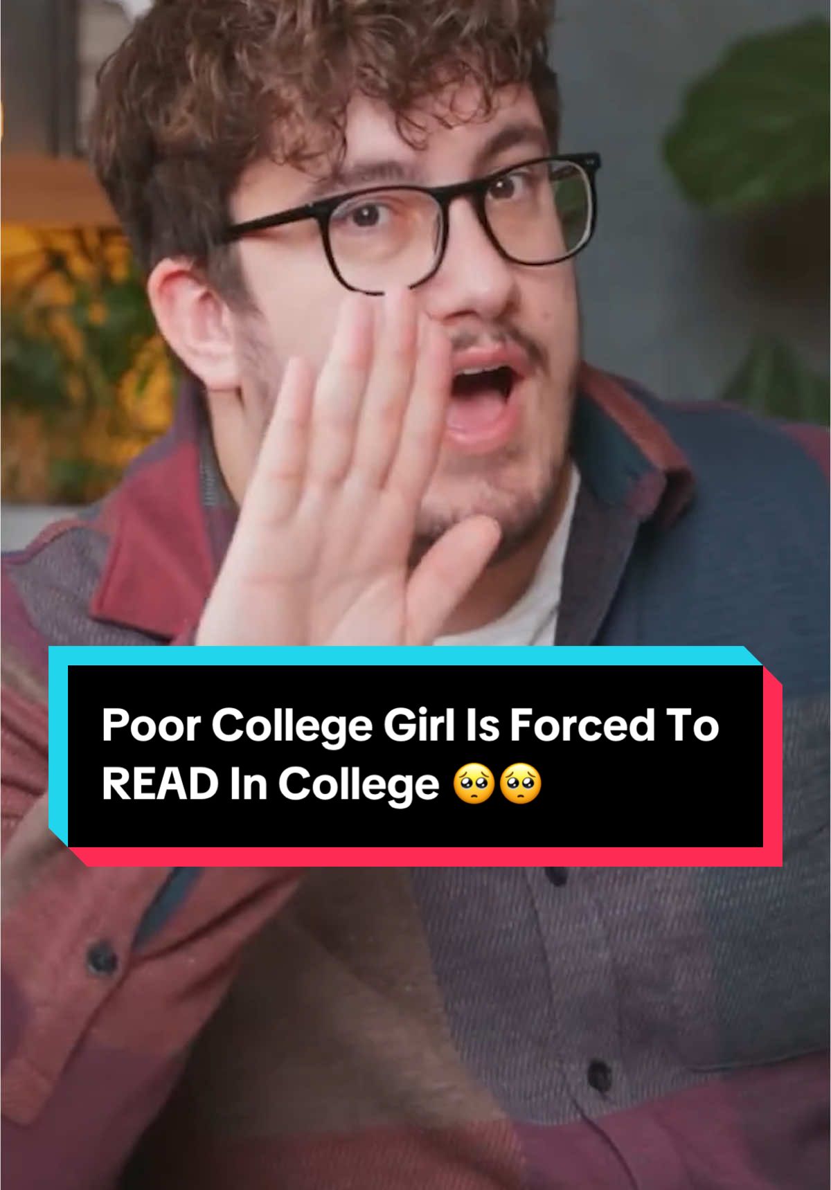 Poor College Girl Is Forced To READ In College 🥺🥺 #collegedebt #creativewriting #moneytok
