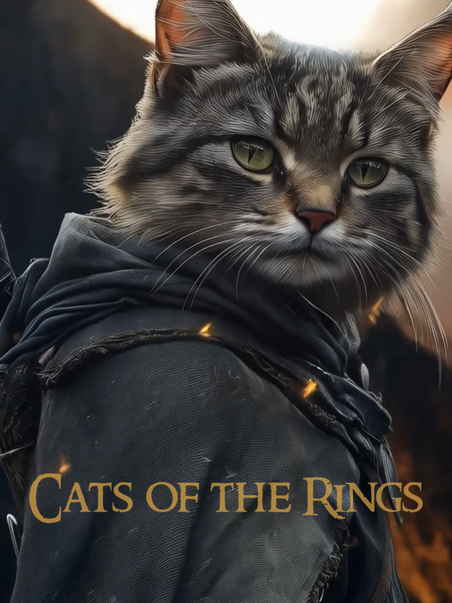 Cats of the Rings 🐱💍 #catlover #lordoftherings #lotr #kitty #pets #ai #aiart #fyp