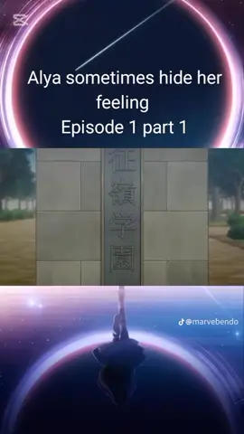 Alya sometimes hide her feeling in Russia