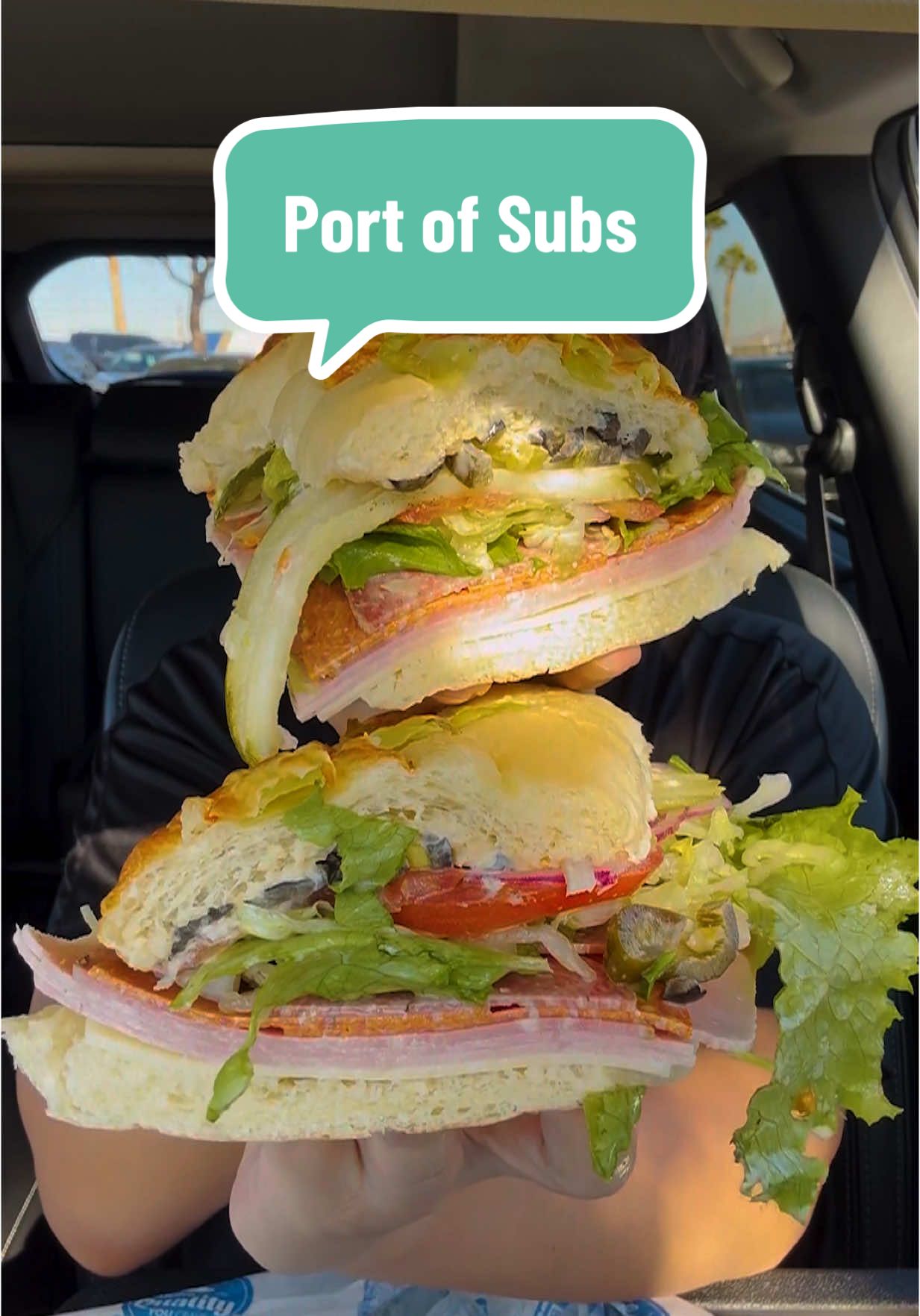 First time trying Port of Subs for a Food Review! How does it taste? #portofsubs #foodcritic #mukbang #mukbangeatingshow #foodreview #eating #waynedang 