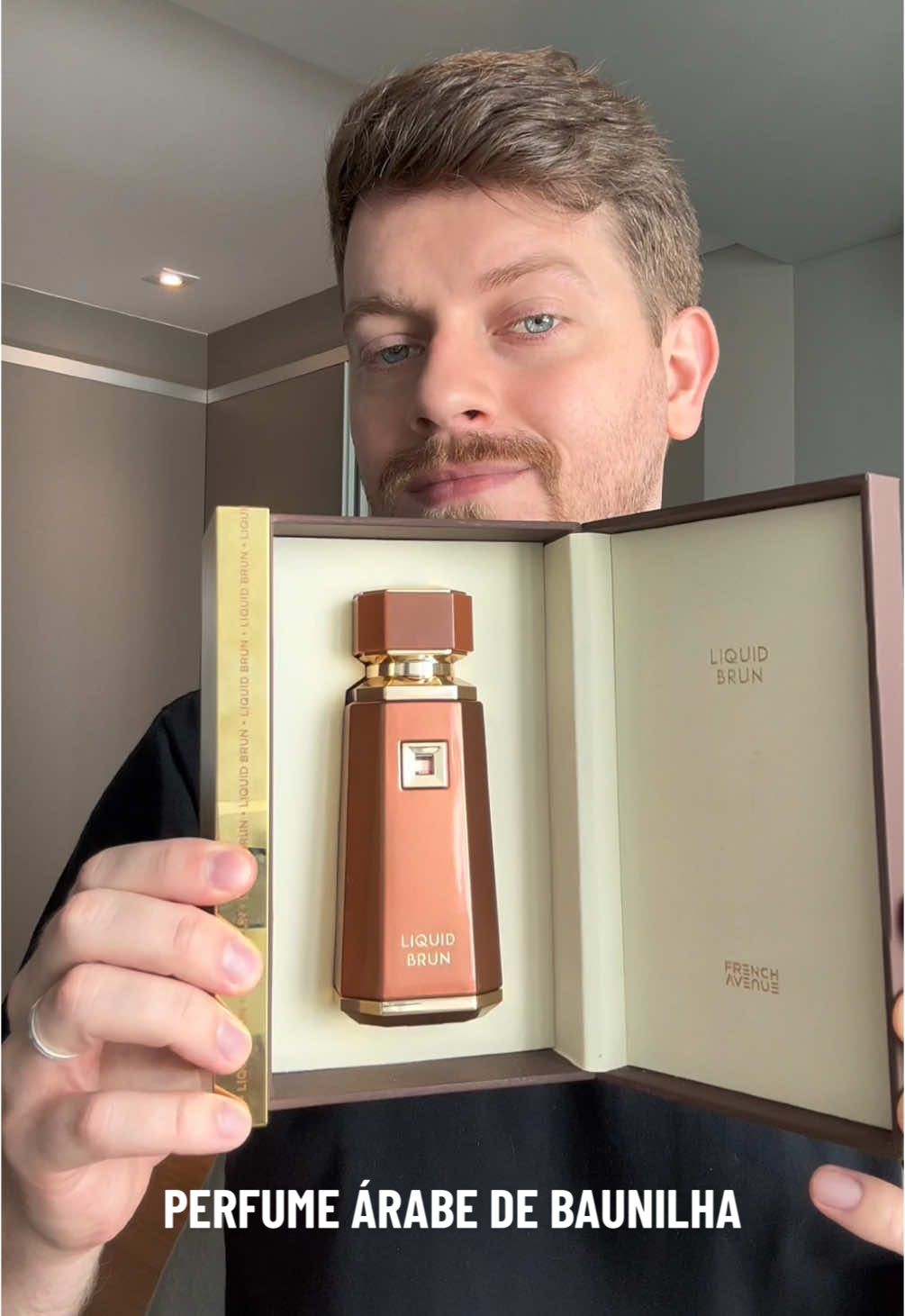 O Perfume árabe de baunilha  perfeito!  Disponível na @TOP PARFUM PERFUMARIA  www.topparfum.com.br - CUPOM: RENAN  #liquidbrun #liquidbrunfrenchavenue 