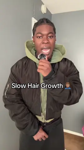 Why Your Hair Is Growing Slow , Thank Me Later 🤝🏾 #fyp #certifiedjio #hairgrowth #hairtok 
