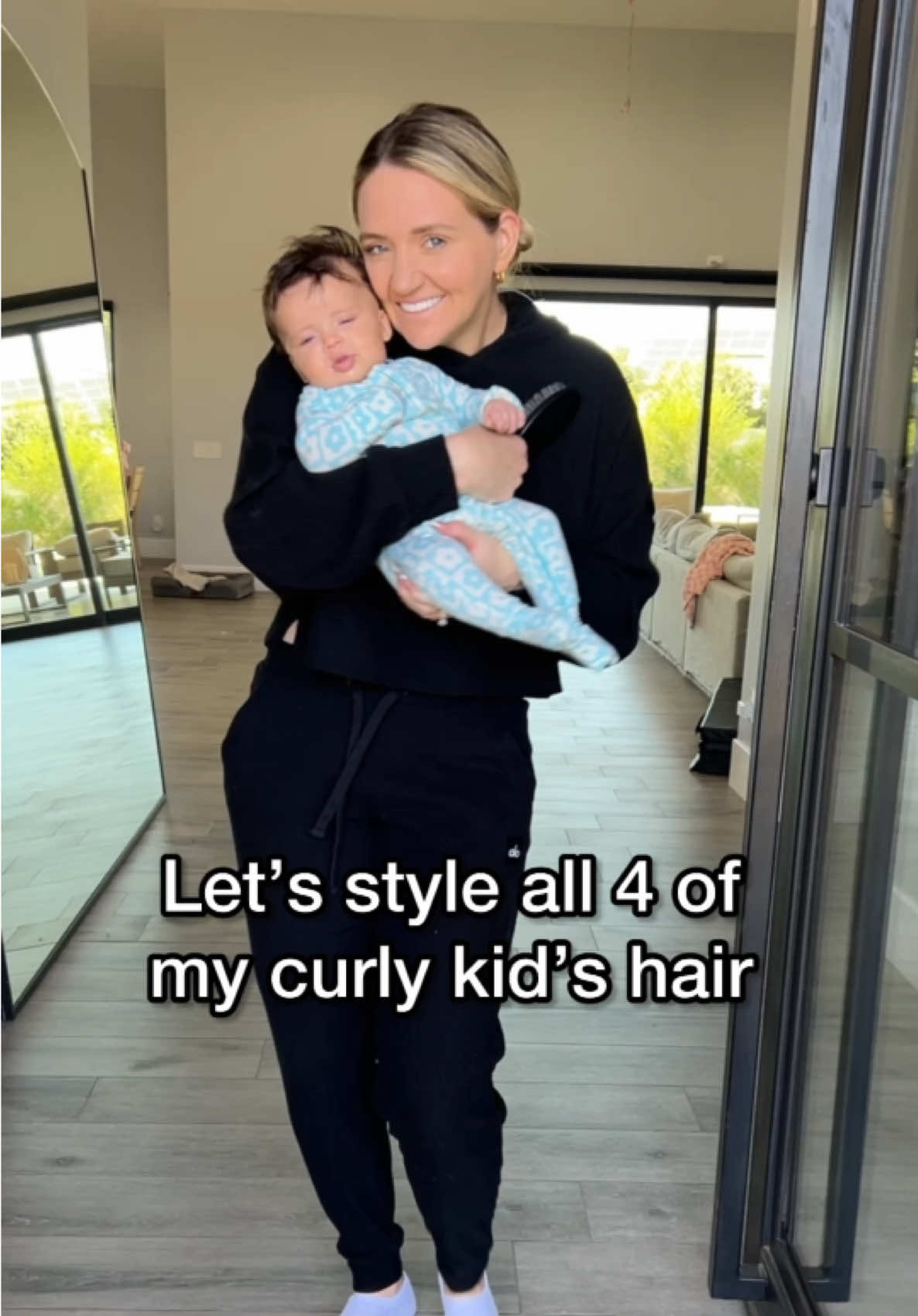 Wash day for the squad 👩🏽‍🦱🧑🏼‍🦱👶🏻 #curlyhair #washday #hairstyle #curlyhairstyles 