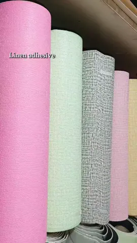 Linen adhesive wallpaper             3mx50cm  #homedecorideas #wallpaperaesthetic #room #waterproof ✨