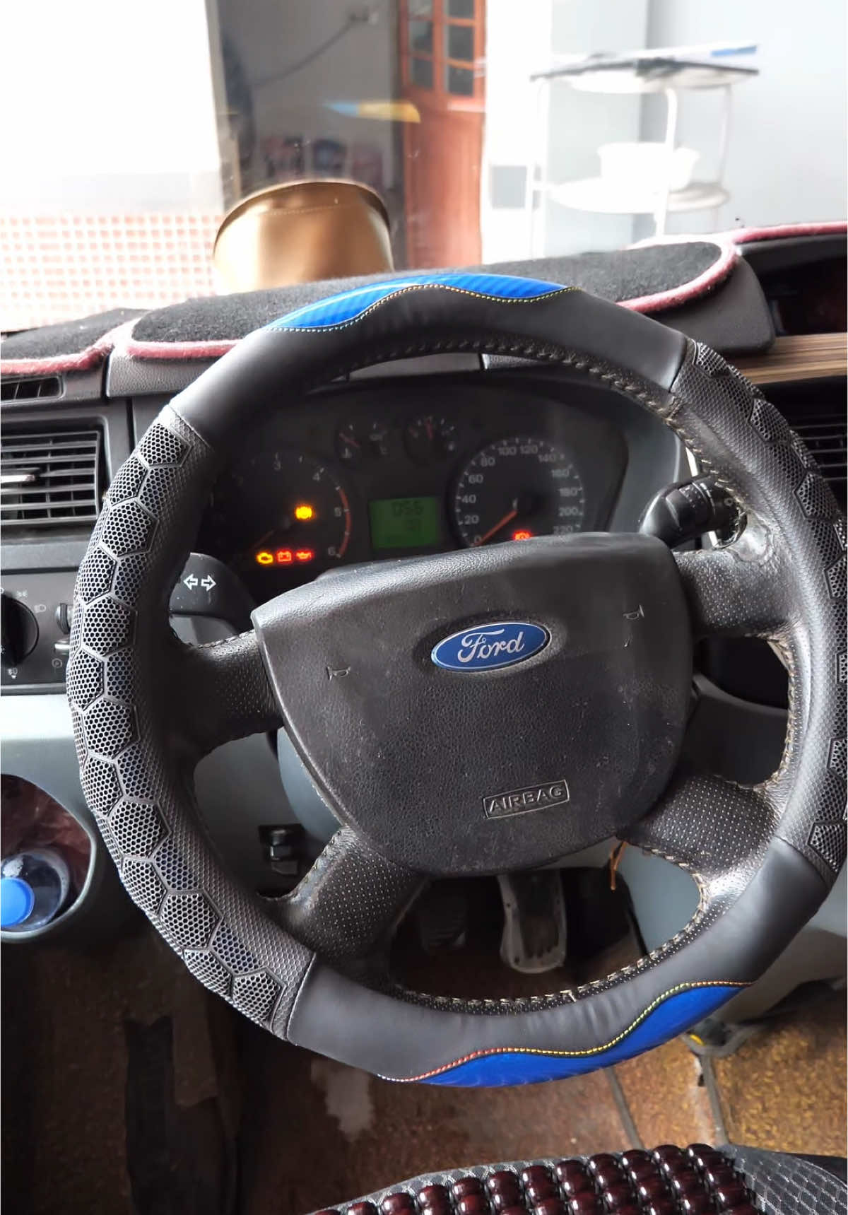 Mẫu bọc lưới thoáng tay cầm- đầm tay- chống trơn trượt #bocvolang #phukienoto #tritaiauto28 