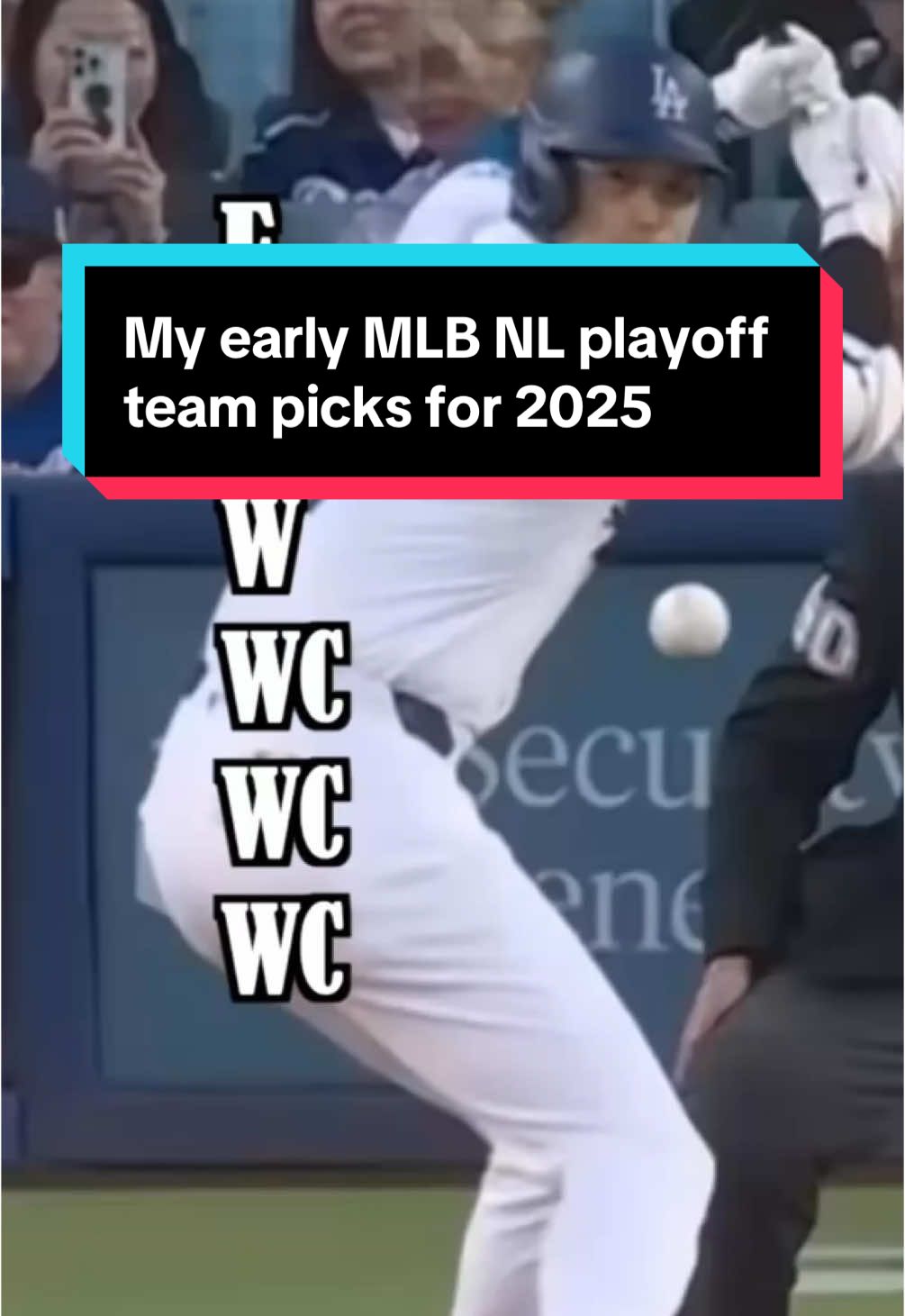 My early MLB NL playoff team picks for 2025 #MLB #predictions #playoffs #mlb2025 #dodgers #mets