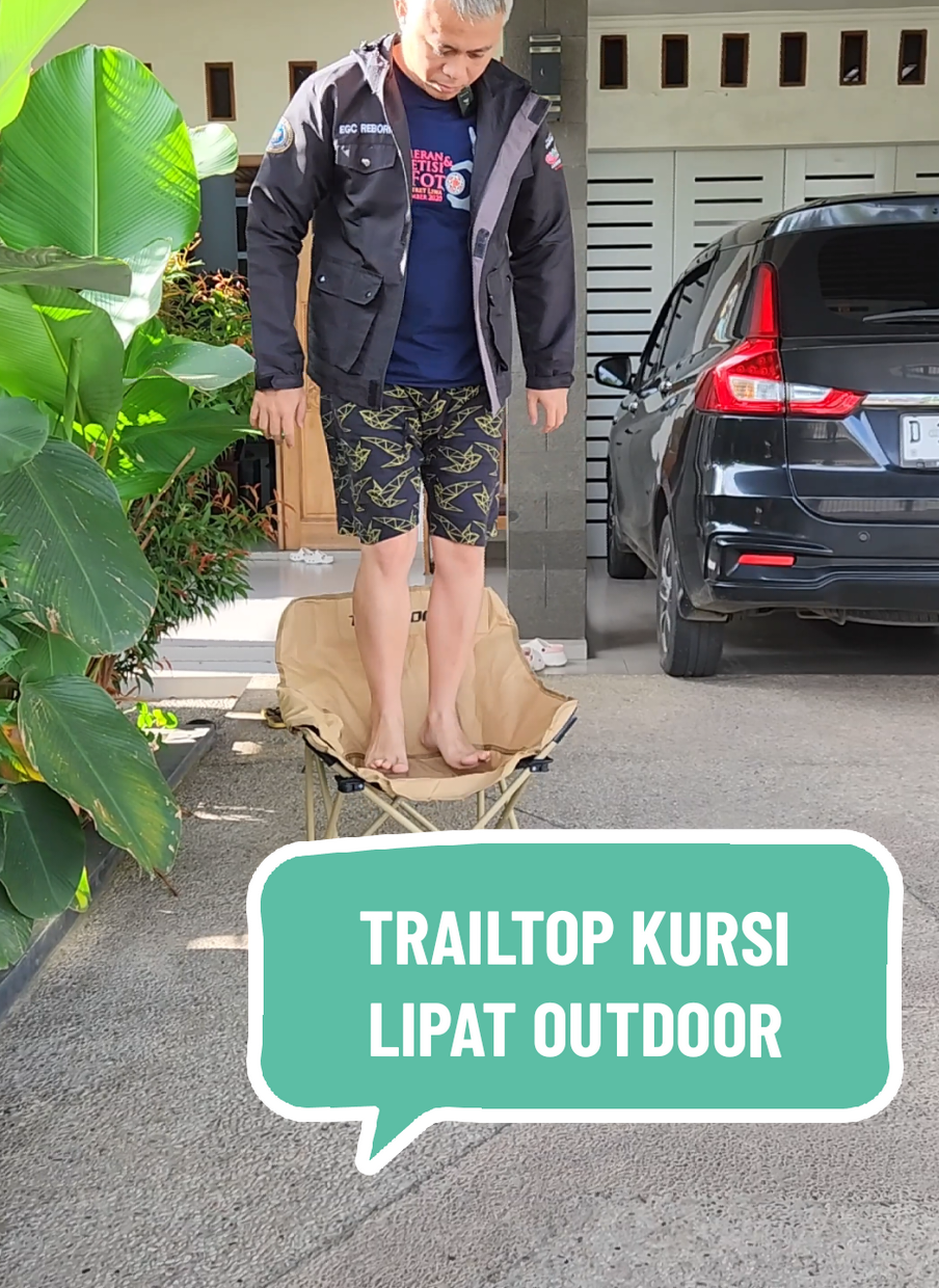 🔥 Banyak yang bilang kursi lipat gampang jebol? Eits, cek dulu nih! Gue lompat-lompat di atas Kursi Lipat TRAILTOP, aman banget! 💥 Jangan ragu beli TRAILTOP, dijamin bukan kaleng-kaleng! Gak tau deh kalo merek lain 😏 #TRAILTOP #KursiLipatAntiJebol #KursiLipatKuat #BukanKalengKaleng #fyp #viral #tiktokshop #affiliatemarketing #affiliatetiktok #affiliatemarketingforbeginners #affiliatepemula #affiliatemarketingtips #fyppppppppppppppppppppppp 