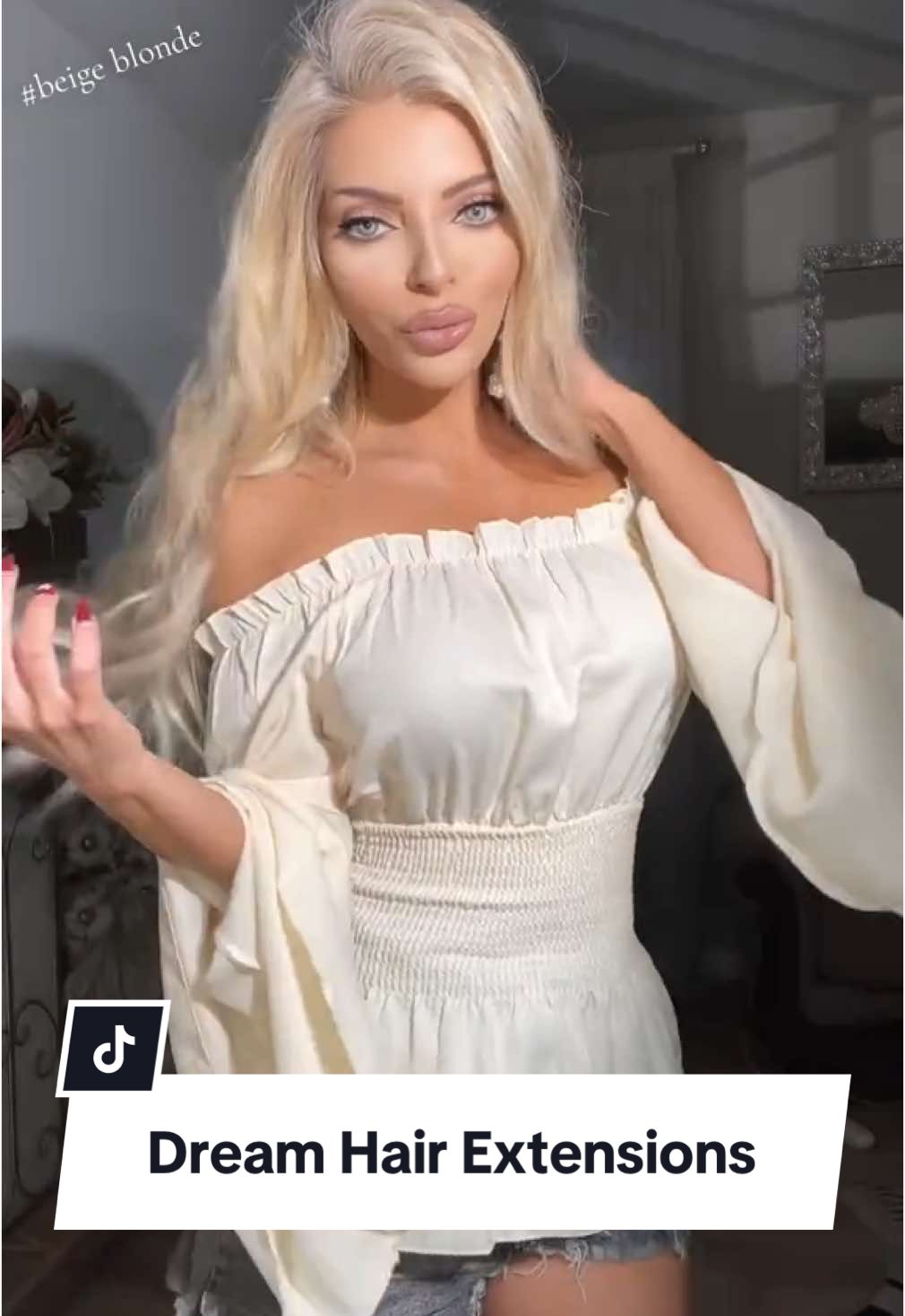 Dream Hair ❤️‍🔥 @LushWig ❤️‍🔥#hair #extensions #blonde  #hairtok 